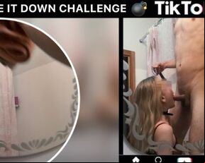 Tik Tok Wipe it down - Tik Tok Challenge - Rough Blowjob - Wipe it Tik Tok