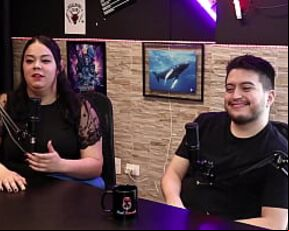 The companion touched my boyfriend's dick and got hard, and I sucked his dick - Renata Lima and Leandro Soares